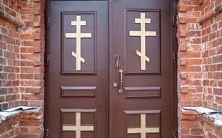 дверь металлическая для храма